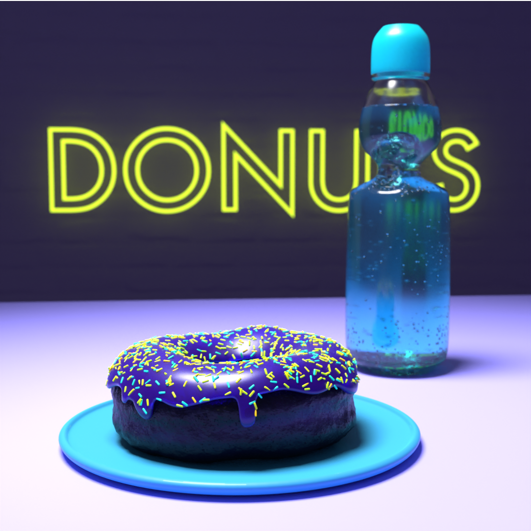 A log of the blender guru donut tutorial by miah dawes medium