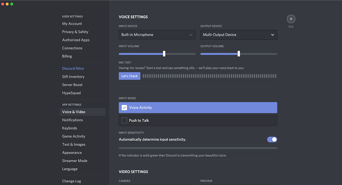 Fixing Discord Audio Issue on Mac OS X with Go Live Unable to Stream