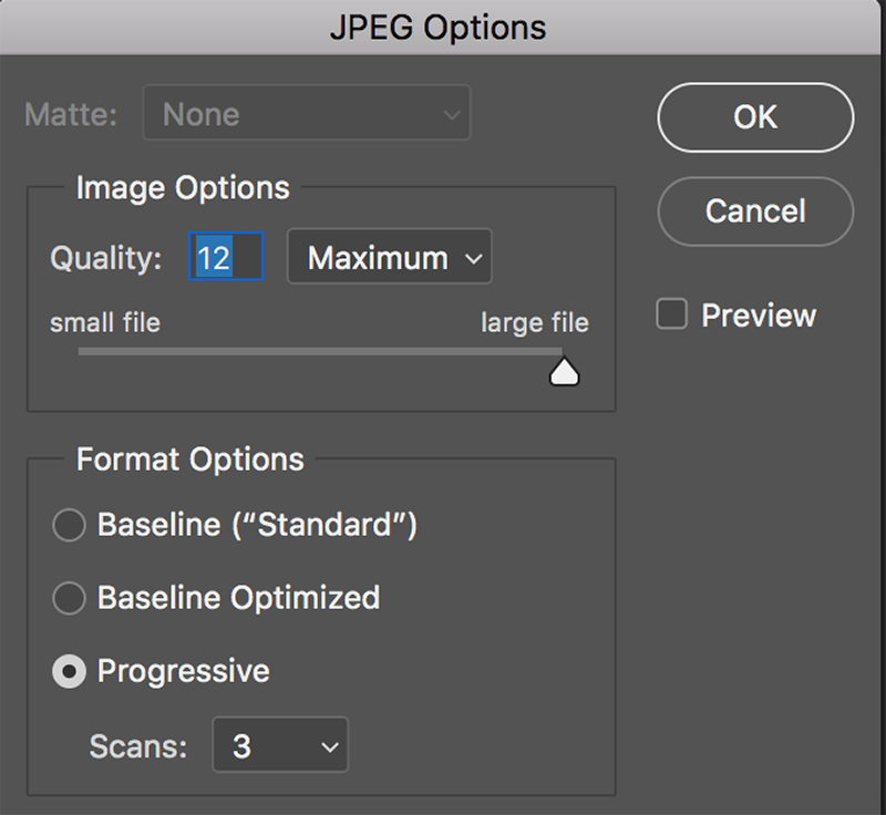 JPEG Formats — Progressive vs. Baseline by Vincent Tabora High