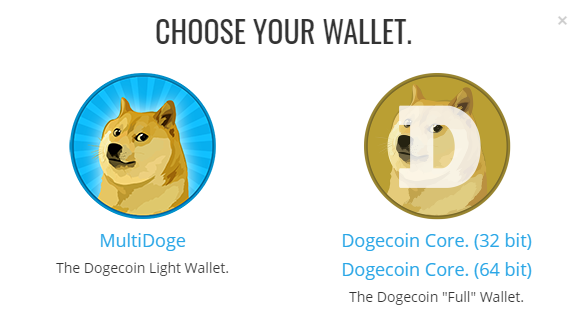 dogecoin core to multidoge