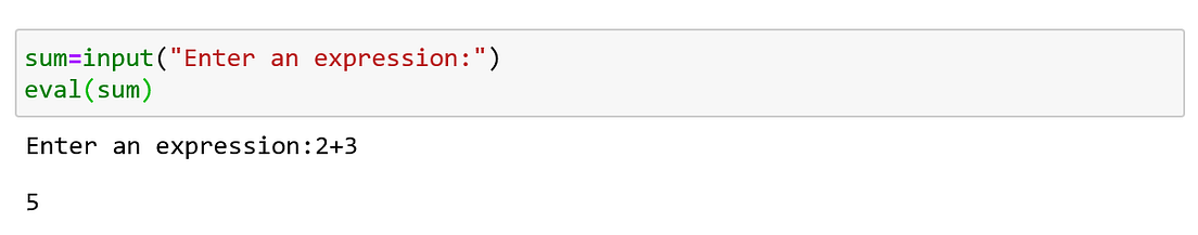 Python Input, Output and Import:. Python input: | by Sumangali ...