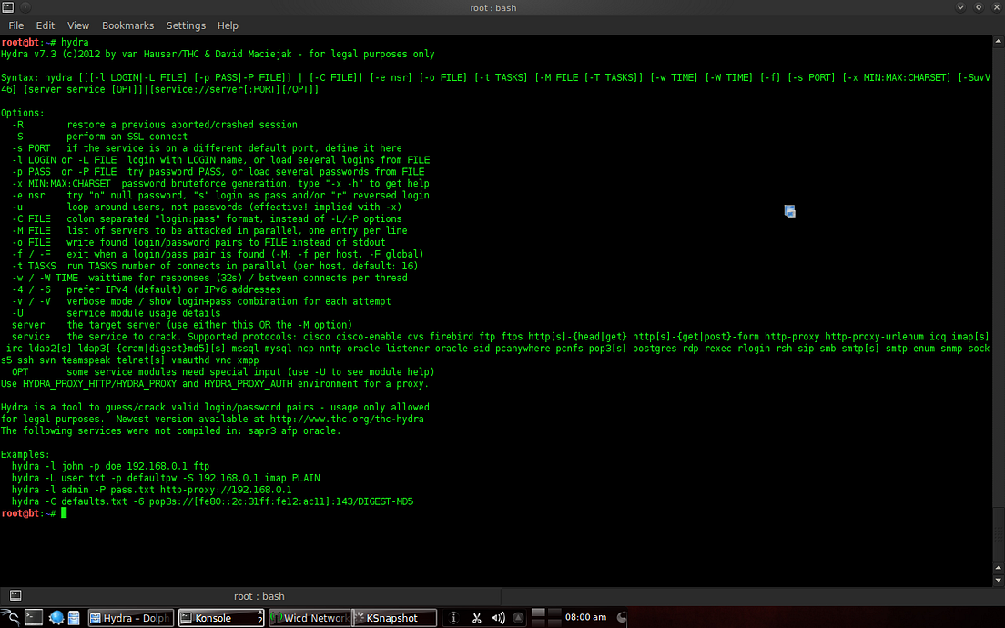 Simple Password Bruteforce Demonstration Using Hydra by Fajar Purnama