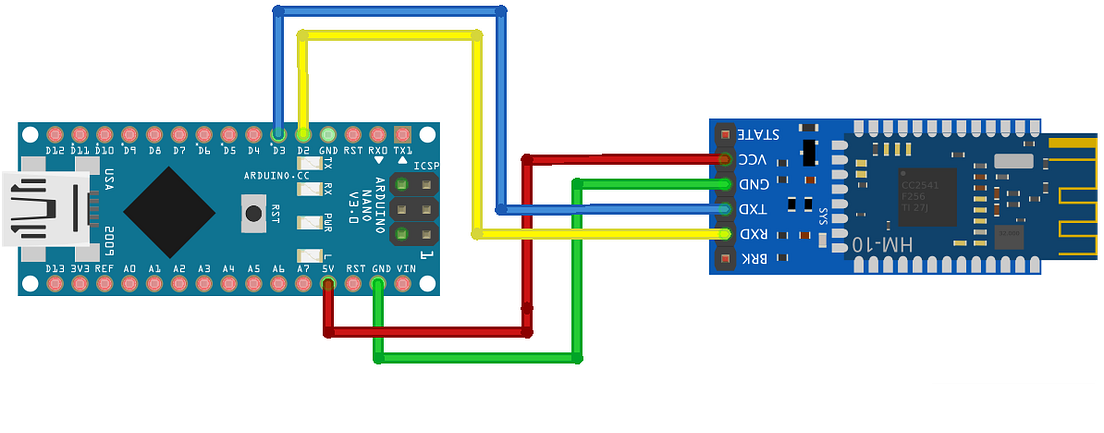Controlling a digital potentiometer with an Android device over BLE ...
