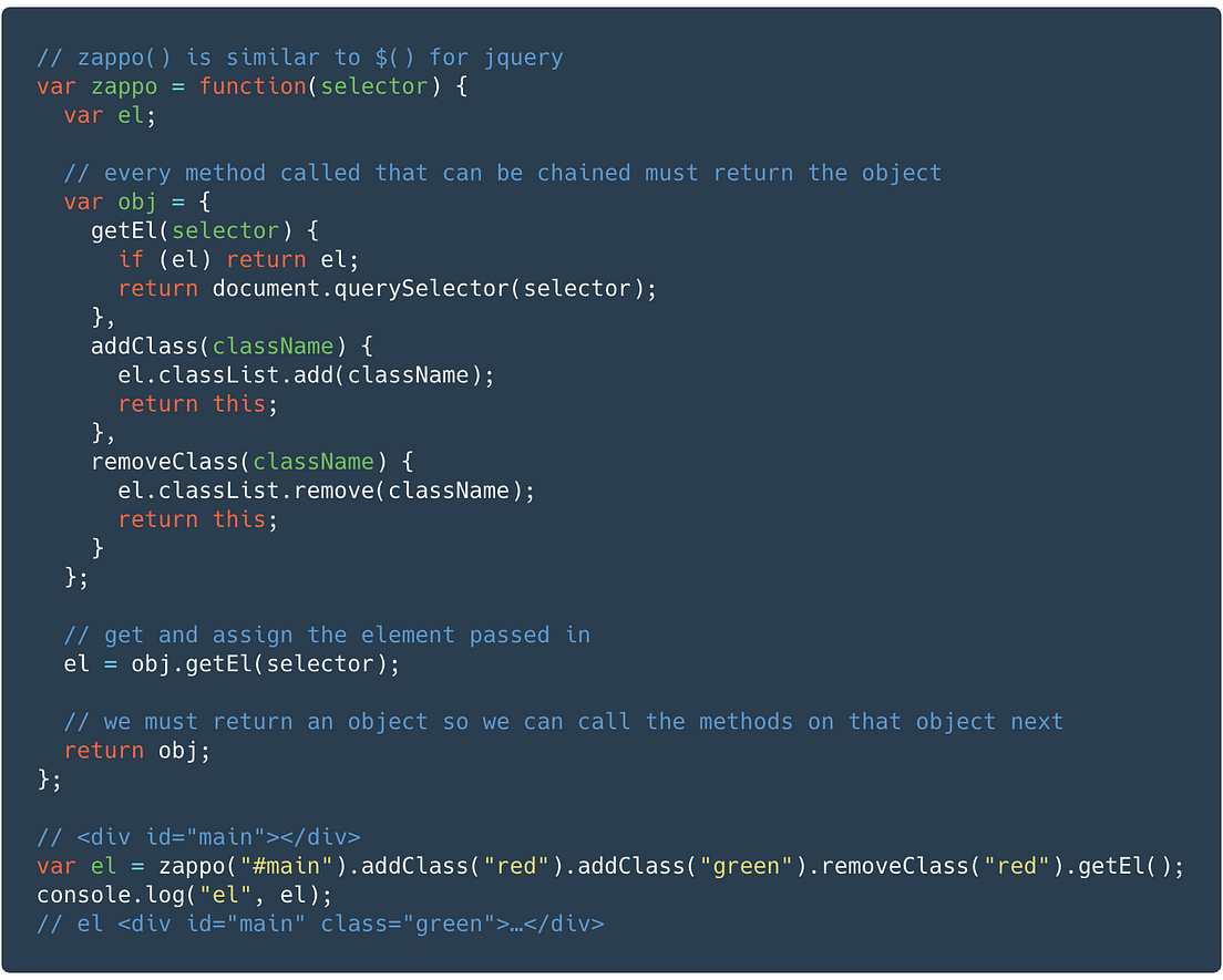 How to chain functions in JavaScript | by Jamis Charles | Medium
