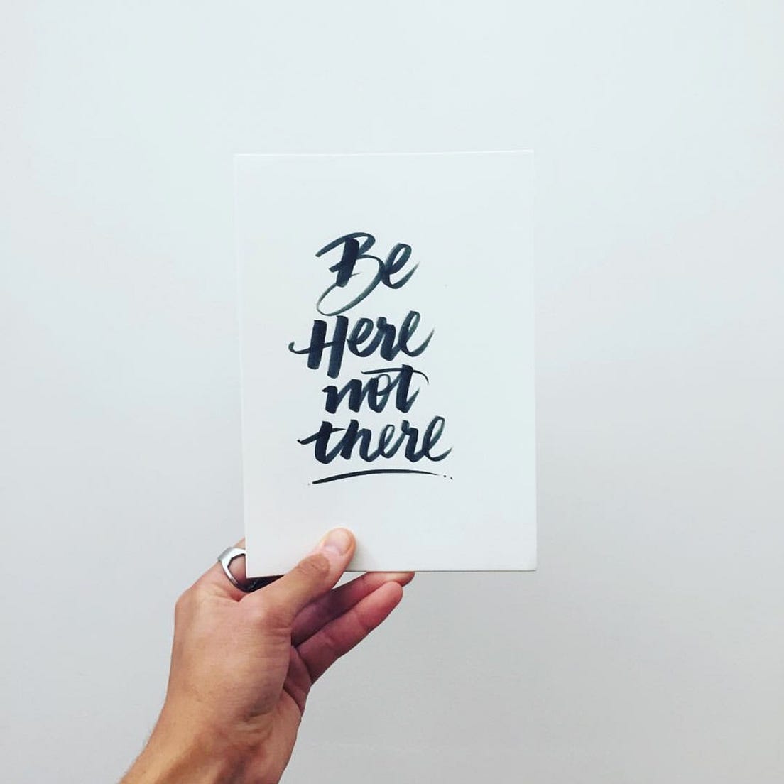 Read this if you’re feeling disconnected. by Manoj Dias Present