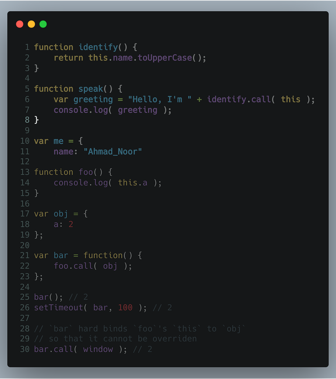Understanding ‘this’ keyword in JavaScript | by Ahmadnoor | Medium