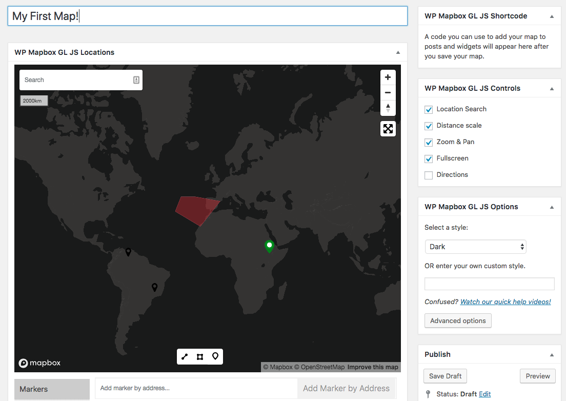 Maps fresh off the [Word]press!. WP Mapbox GL JS plugin brings Mapbox to… |  by Mapbox | maps for developers