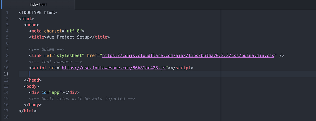 Vue js Project Setup Getting Started With Vue Webpack And By 