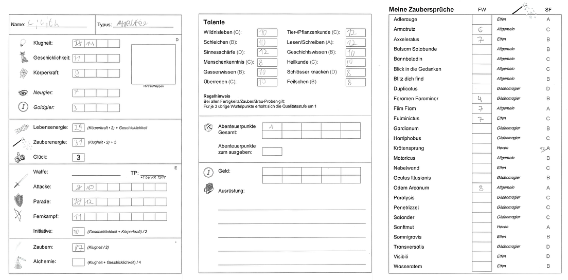 dsa 3 charakterbogen pdf dsa 3 charakterbogen pdf