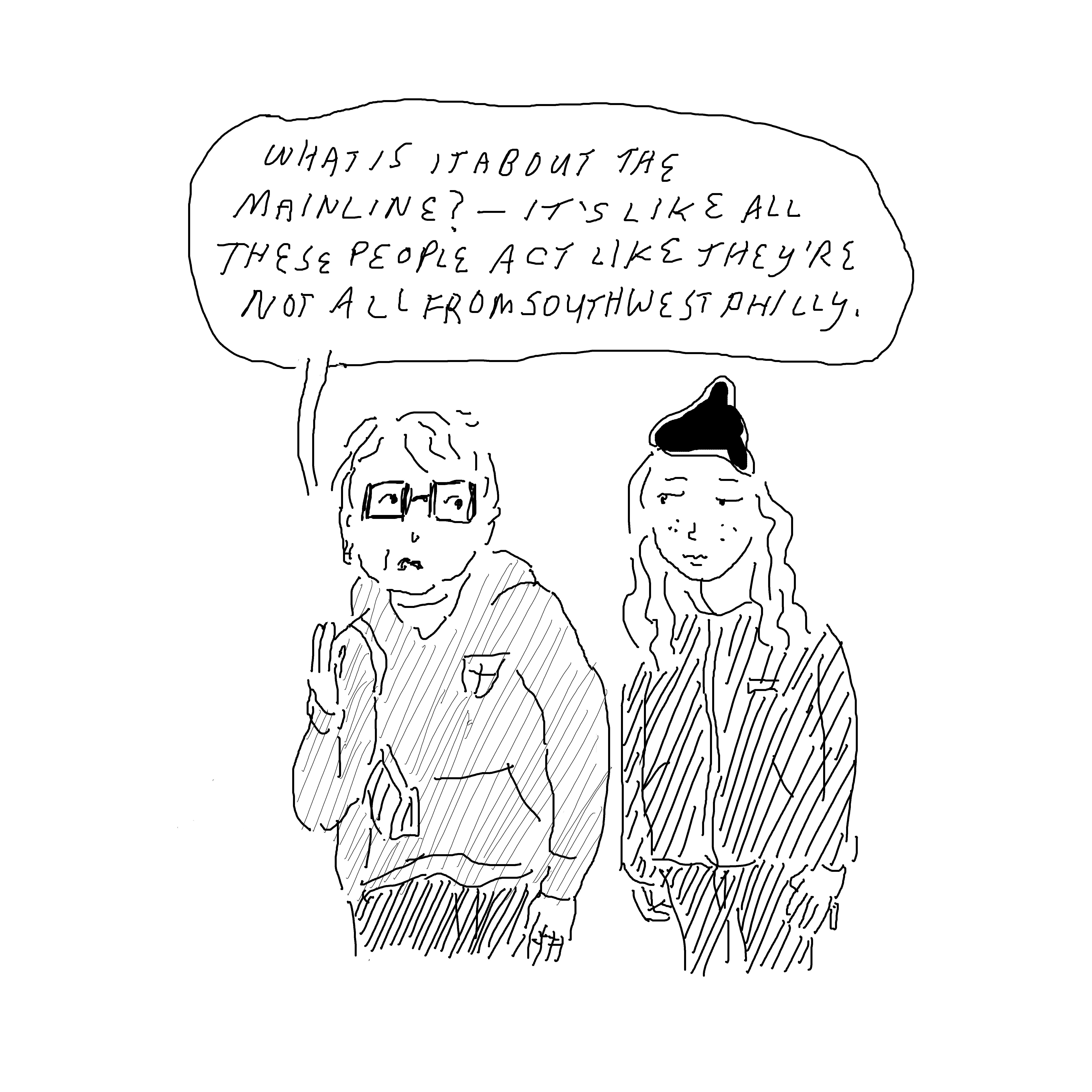 Mom Comic. Mainline Moms. Locals Only. | by Beth Heinly | Medium