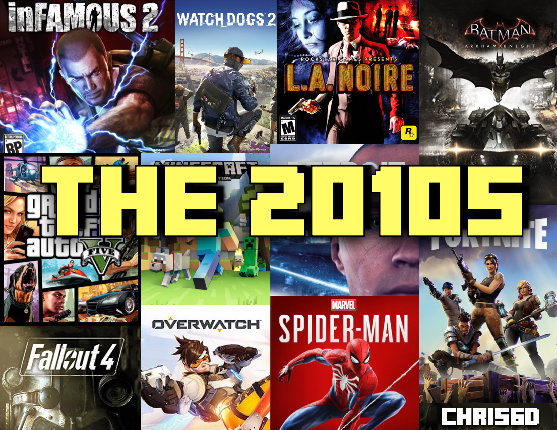 list of 2010s video games