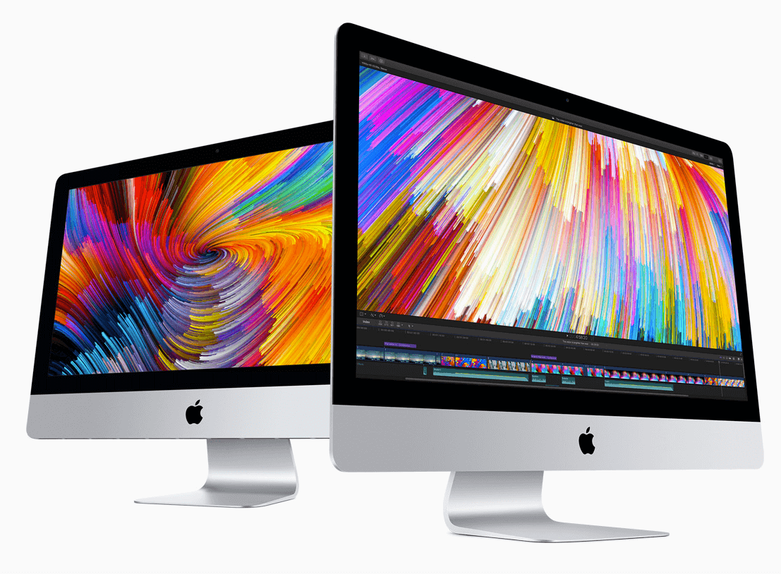 Although the Apple 2017 iMac is brighter and more powerful,