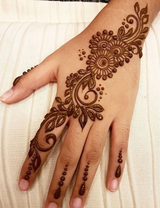 27 Latest Simple Mehndi Designs For Raksha Bandhan 2019