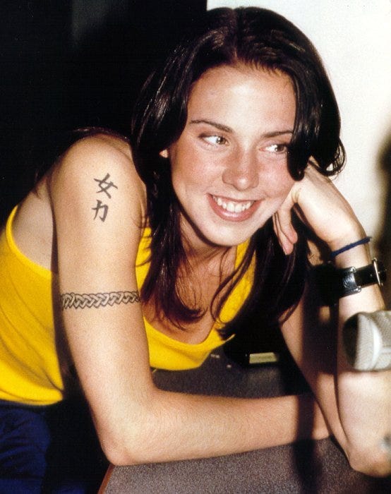 Barbed Wire Armbands Chinese Letters And Celtic Symbols The Celebrity Tattoo Trends That Dominated The 1990s By Rosie Saunders Medium