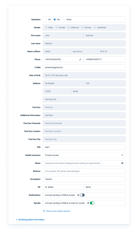 How we design forms at Doctolib. Make your forms feel seamless with… | by  Paulina Brygier | Doctolib | Medium