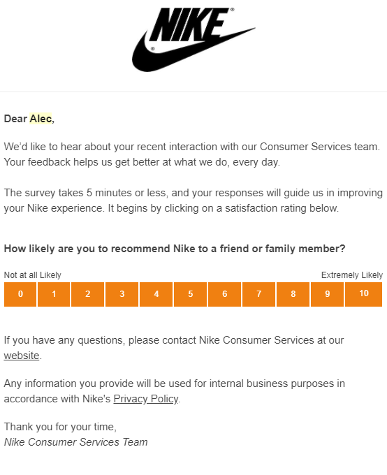 Responder defecto bordado 7 takeaways of Nike's email journey from welcome to post-purchase. | by  Mainul Quader | Medium