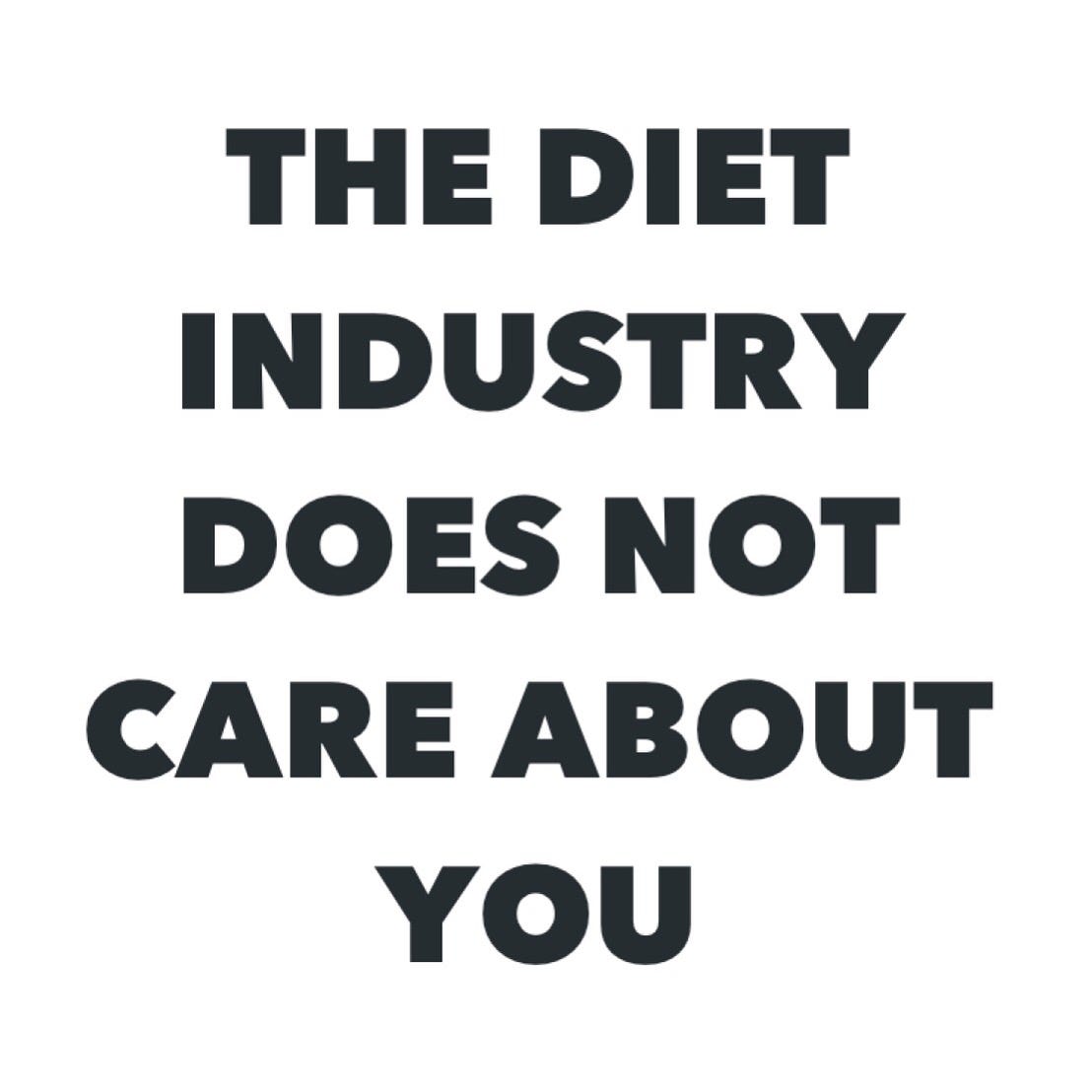 THE DIET INDUSTRY DOES NOT CARE ABOUT YOU By Chachi Power Project