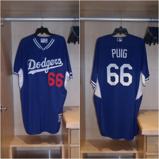 Dodgers 2014 batting practice jerseys 
