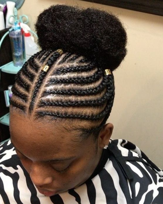 Traditional Congo Hair Braiding Styles Black Kitty Family Medium