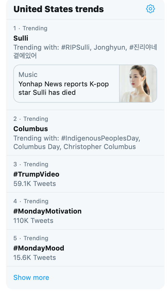 Look at what’s trending on Twitter for ideas and inspiration to connect your blog posts to timely events and campaigns.