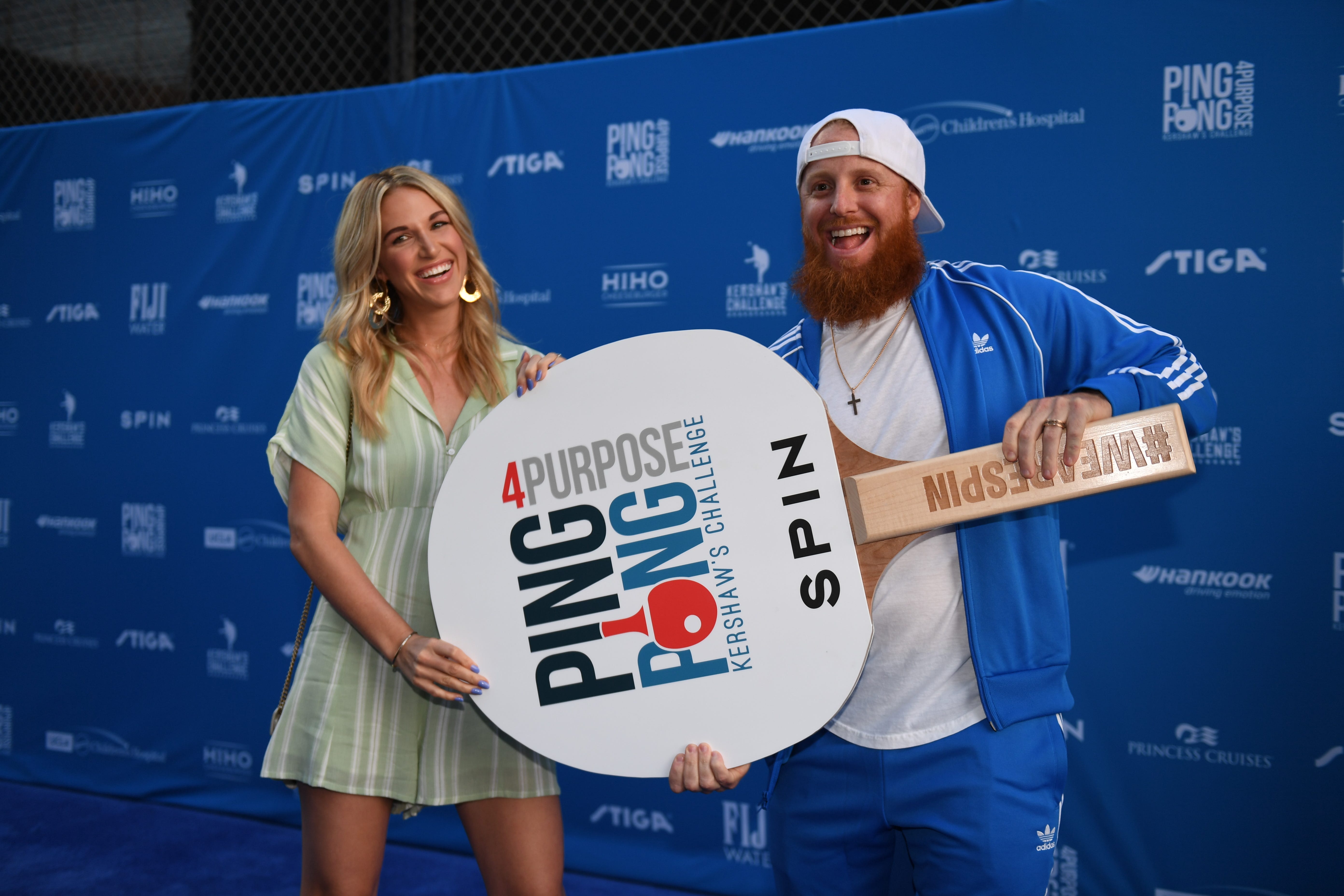 Kershaw S Challenge Holds 7th Annual Ping Pong 4 Purpose Tournament By Rowan Kavner Dodger Insider