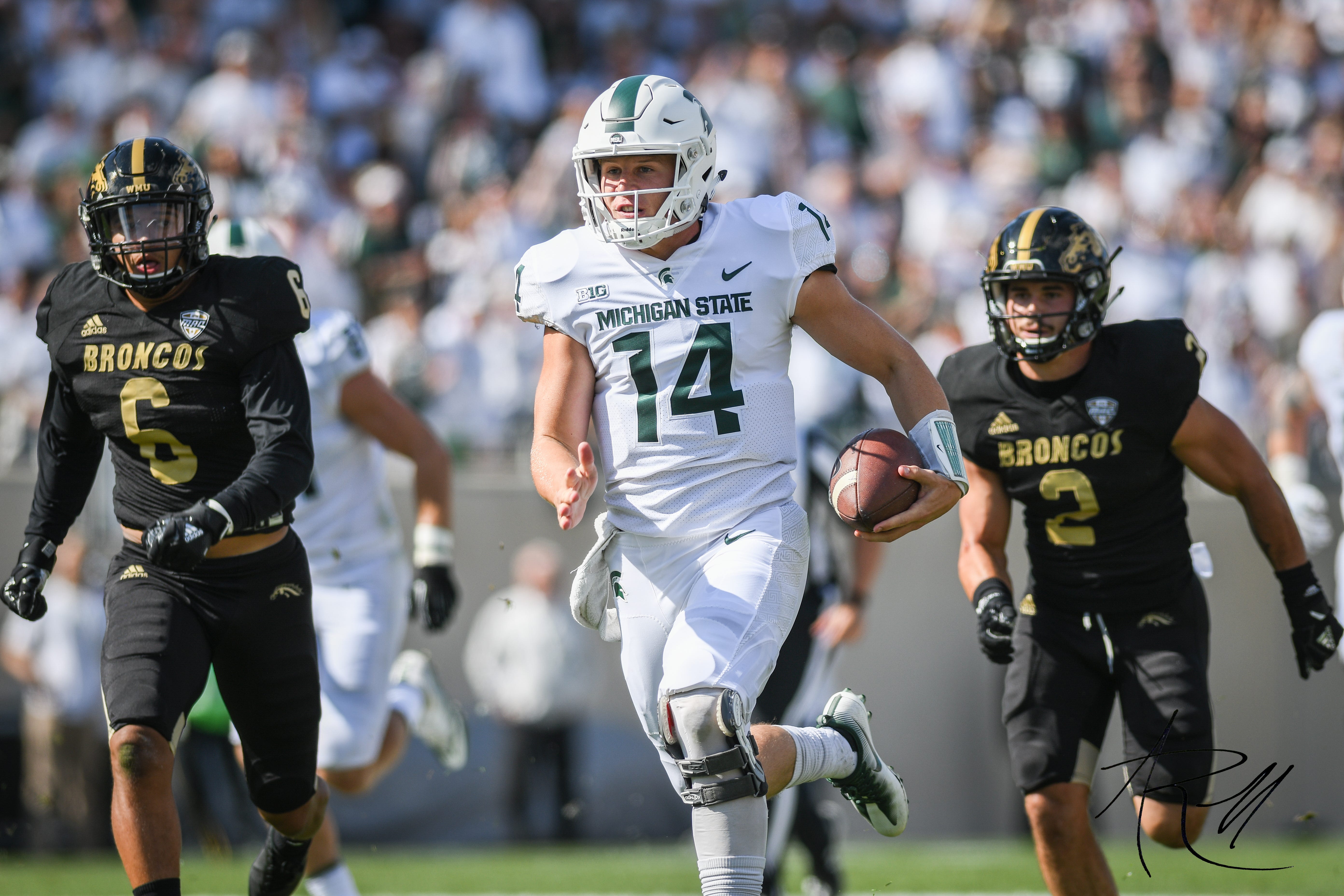 Michigan State Football vs. Western Michigan by Adam Ruff Medium