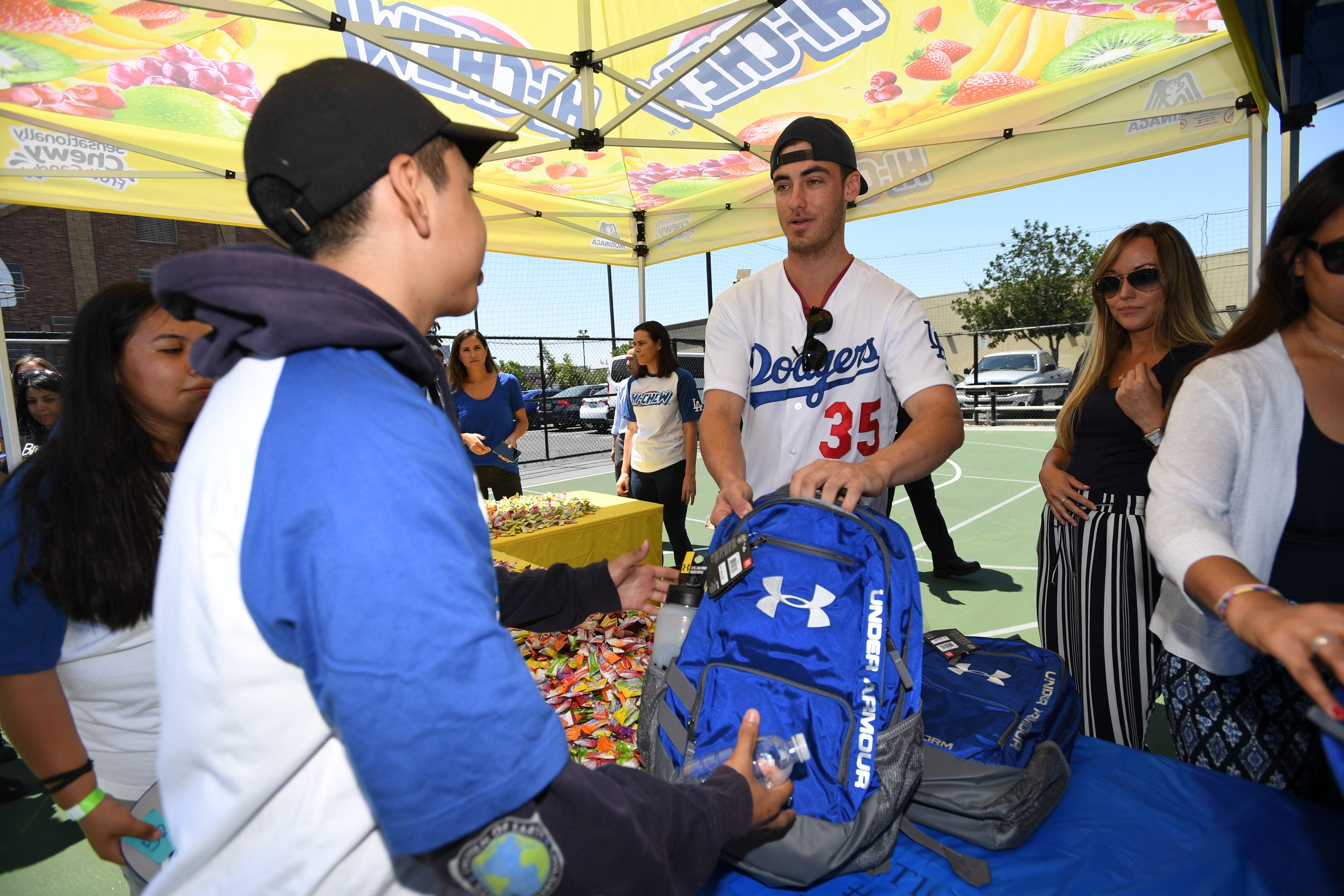 bellinger jersey giveaway