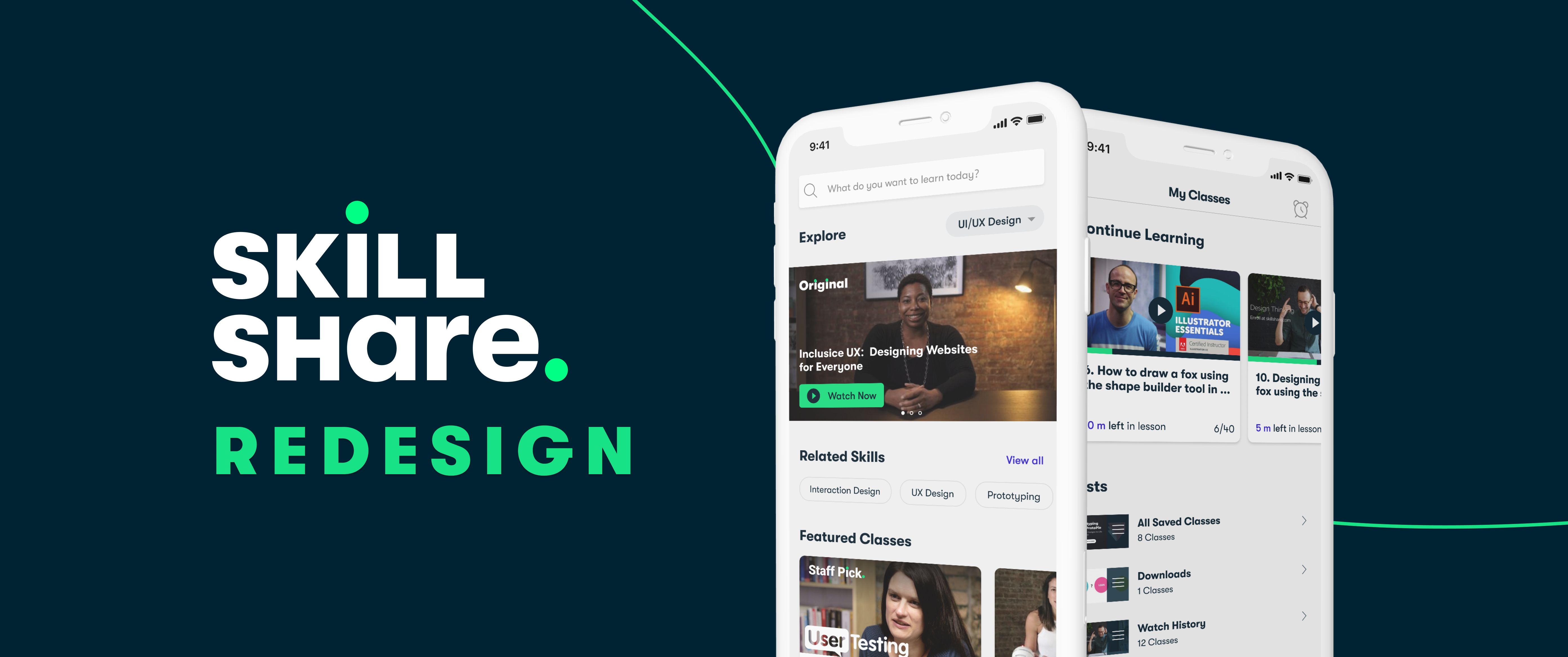 Enhancing user experience of the Skillshare Mobile App UI/UX Case Enhancing user experience of the Skillshare Mobile App UI/UX Case