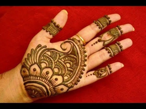 Top 11 Simple Mehandi Designs For Girls On Janmashtami 2019