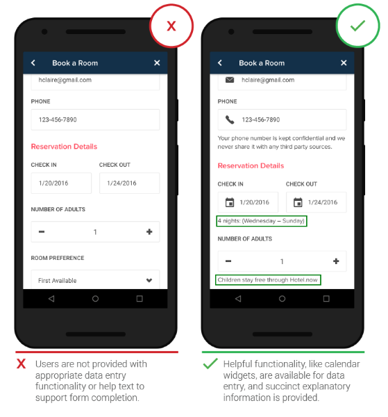Mobile Form Usability By Nick Babich By Nick Babich Ux Planet
