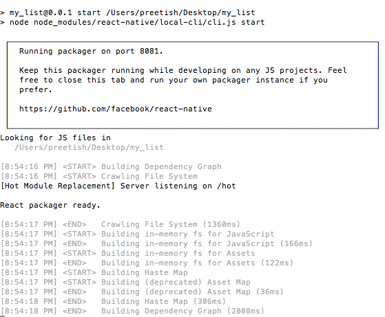 iOS Simulator and Live Code Reloading— React Native | by Preetish Panda ...