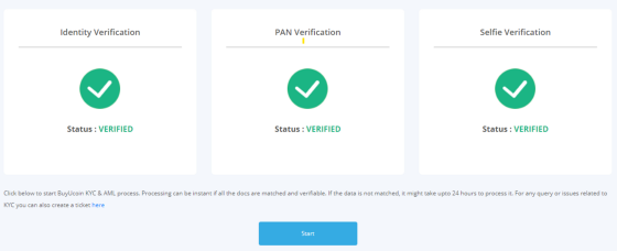 KYC Process For Setting Up ONE Wallet