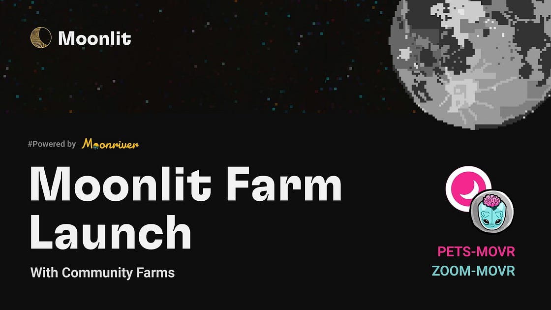 Moonlist ZOOM token farm launch