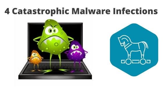 4 Catastrophic Malware Infections