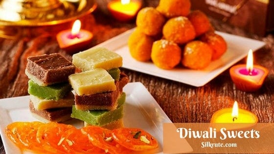 Buy Diwali Sweets Online u2014 Indian Sweets u2014 Silkrute.com  by 
