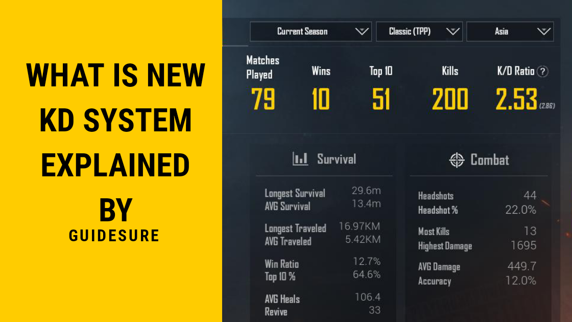 What Is New Kd System In Pubg Mobile What Is Difference Between Old And New By Www Guidesure In Medium