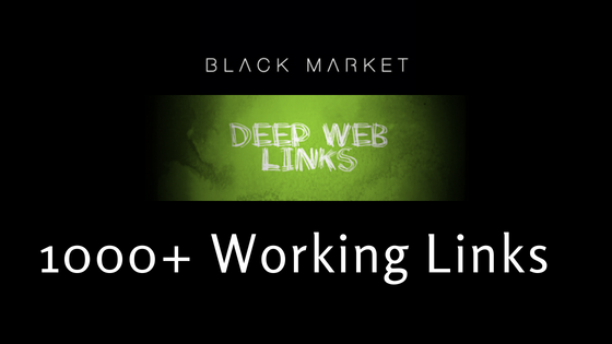 Dark web website links