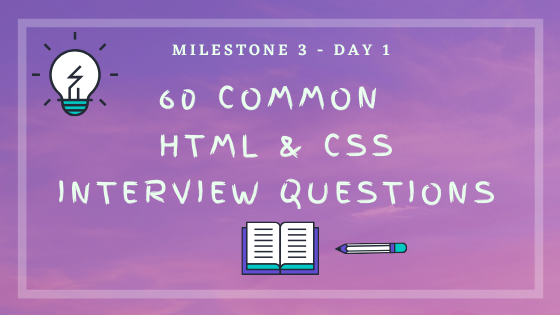 60 HTML & CSS Interview Questions | by Rahul Biswas | Medium