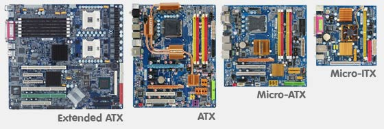 Micro Atx Board Pc Motherboard Form Factors Motherboard Types And