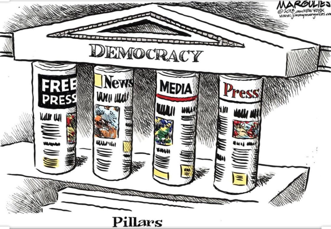 why is media called a watchdog of democracy