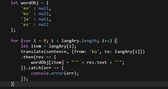 How to make multi-language translator using Node.js? | by Sang Hun Han ...