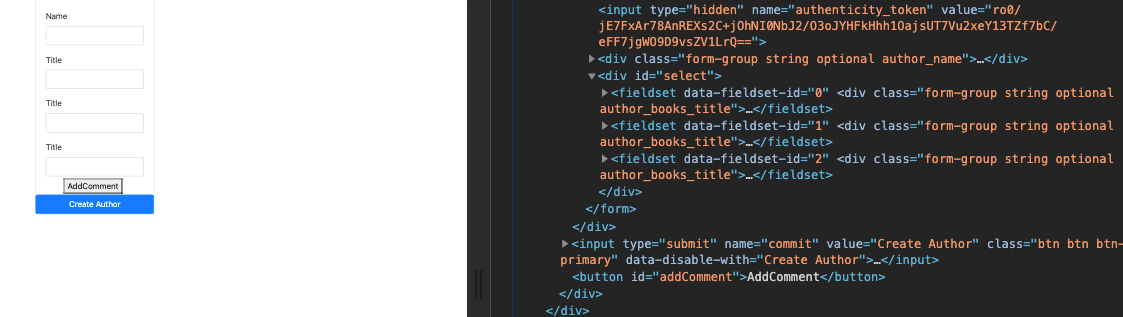 Dynamic nested forms with Rails. Rails offers the possibility to create… |  by N Drean | Medium