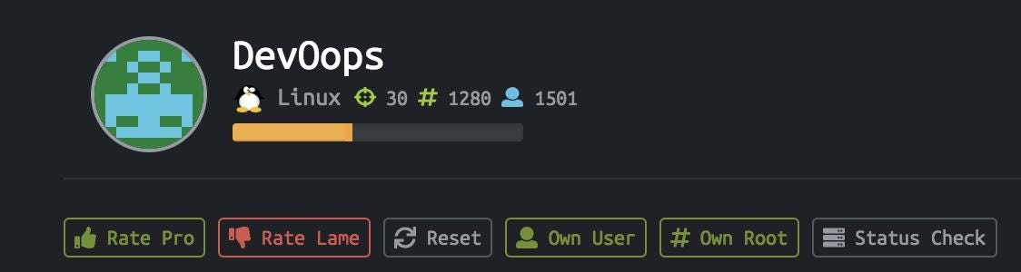 Walkthrough Dev0ops Drx Medium
