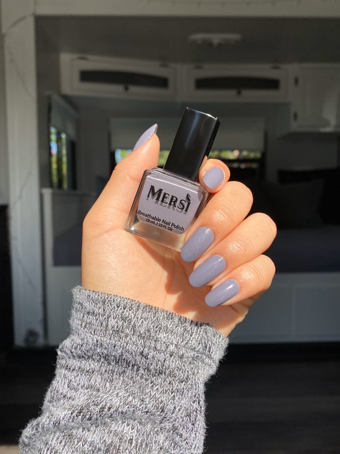 Northern Lights Breathable Nail Polish by Mersi Cosmetics