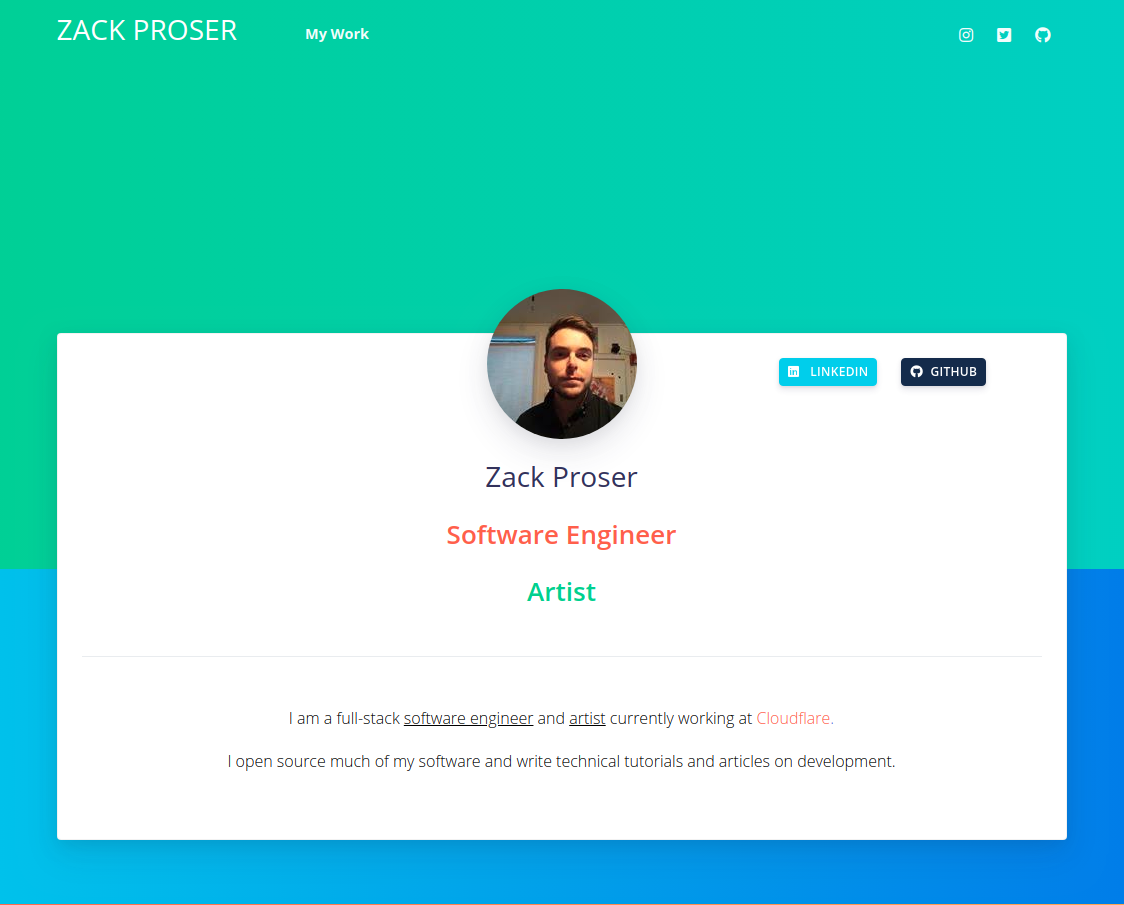 Building The Ultimate Portfolio Site With Nuxt Js And Netlify Beautiful Blazing Fast And 100 Seo Optimized By Zack Proser Itnext Building The Ultimate Portfolio Site With Nuxt Js And Netlify Beautiful Blazing Fast And 100 Seo Optimized By Zack Proser Itnext