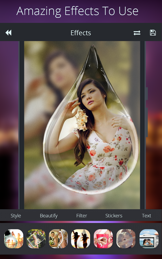 The PIP Photo Editor is one of the most comprehensive photo editing