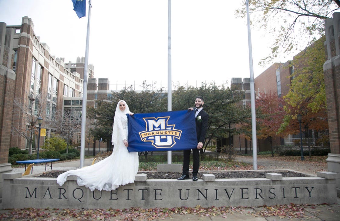Marquette love stories. Stories of relationships found through… | by Marquette  University | We Are Marquette