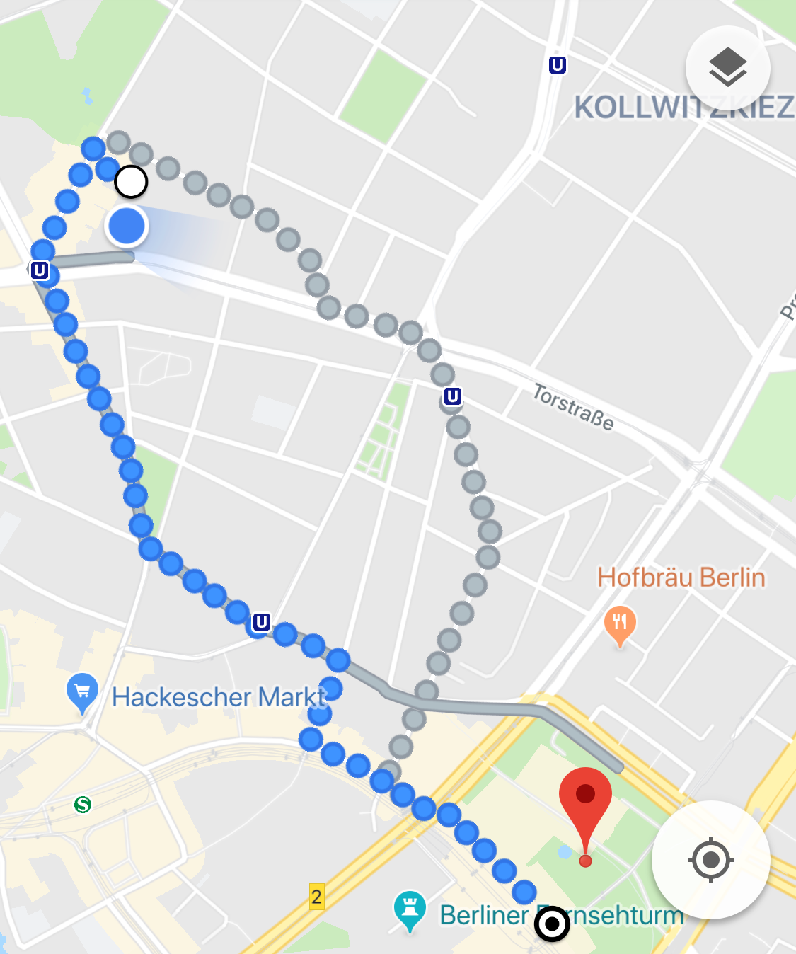 Dotted Polylines with Google Maps SDK for iOS | by Dylan Maryk | door2door  Engineering