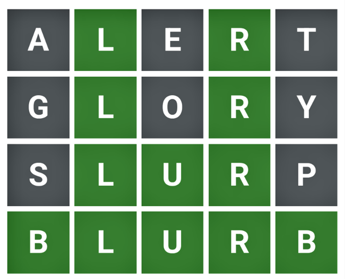 Wordle Bulletin 581 (January 21, 2023) by Ashok