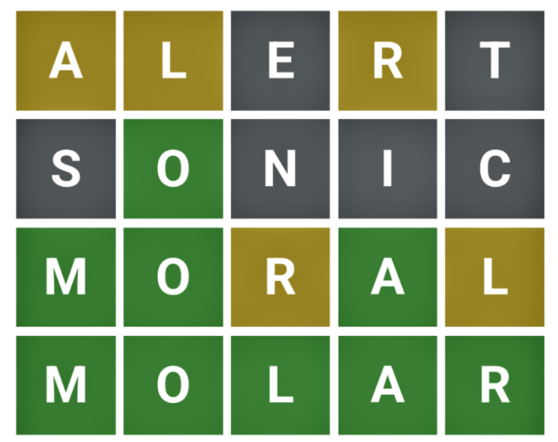 Wordle Bulletin 559 (December 30, 2022) by Ashok